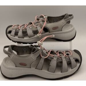 Keen Astoria West Grey Closed Toe Womens Sandals Size 11 Outdoor Hiking